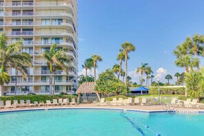 Pool - Oceanfront Condo with WiFi, Pool, Tennis, & Direct Beach Access (Marco Island)