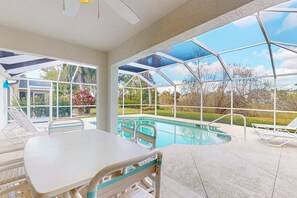 Pool - Quiet Fort Myers Getaway with Private, Screened-In Pool; Close to Beaches & Golf (Fort Myers)