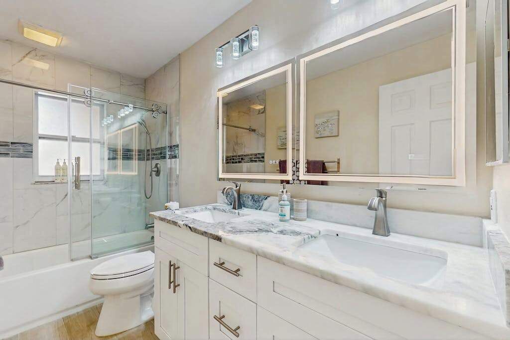 Dusche, Handtücher
