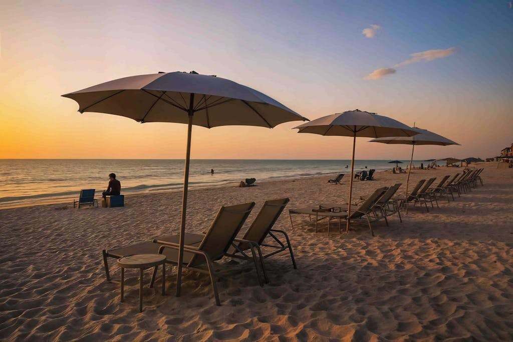 Beach nearby