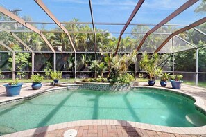 Pool - Naples home with resort-style pool & lanai, fast WiFi, & gorgeous interior (Naples)