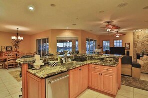 Interior - Upscale waterfront home with private dock, saltwater pool, lanai, grill, & W/D (Naples)