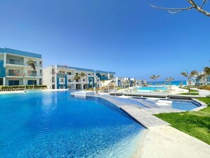 Chalet, 3 Bedrooms, Sea View | Pool - Fouka North Coast SA-1B-G01 (Marsa Matrouh)