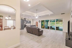 Interior - Delightful home near beaches with heated pool, patio, lanai, grill, & streaming (Bonita Springs)