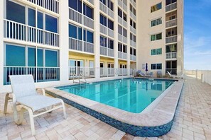 Pool - Luxury beachfront condo w/amazing Gulf views, wifi, and Bonita Beach access (Bonita Springs)