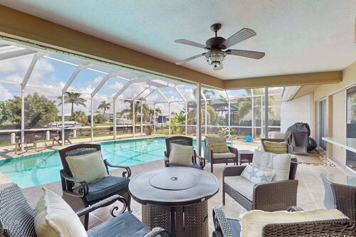 Snowbird Retreat – Canal Home w/Pool, Game Room & Pet Friendly