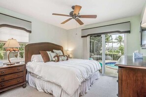 3 bedrooms, iron/ironing board, WiFi, bed sheets - Canal-front home with private pool & boat dock - two miles to Tigertail Beach (Marco Island)