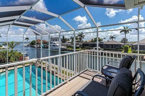 Property grounds - Spacious dog-friendly home with private pool/hot tub, dock & close to everything (Marco Island)