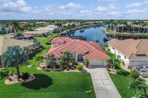 Exterior - Sailboat-Access Waterfront Retreat with Sunset Pool Living (Punta Gorda)