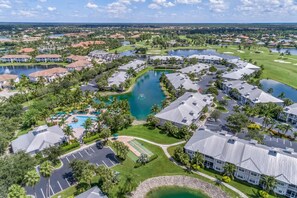 Exterior - Relaxing lakefront condo with pool, hot tub, tennis, kitchen (Naples)