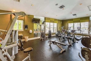 Fitnessbereich