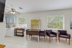 Interior - Cozy downtown bungalow w full kitchen, private patio & close to everything (Naples)