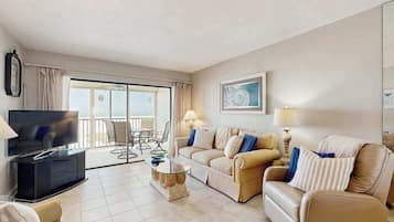 TV, DVD player, offices