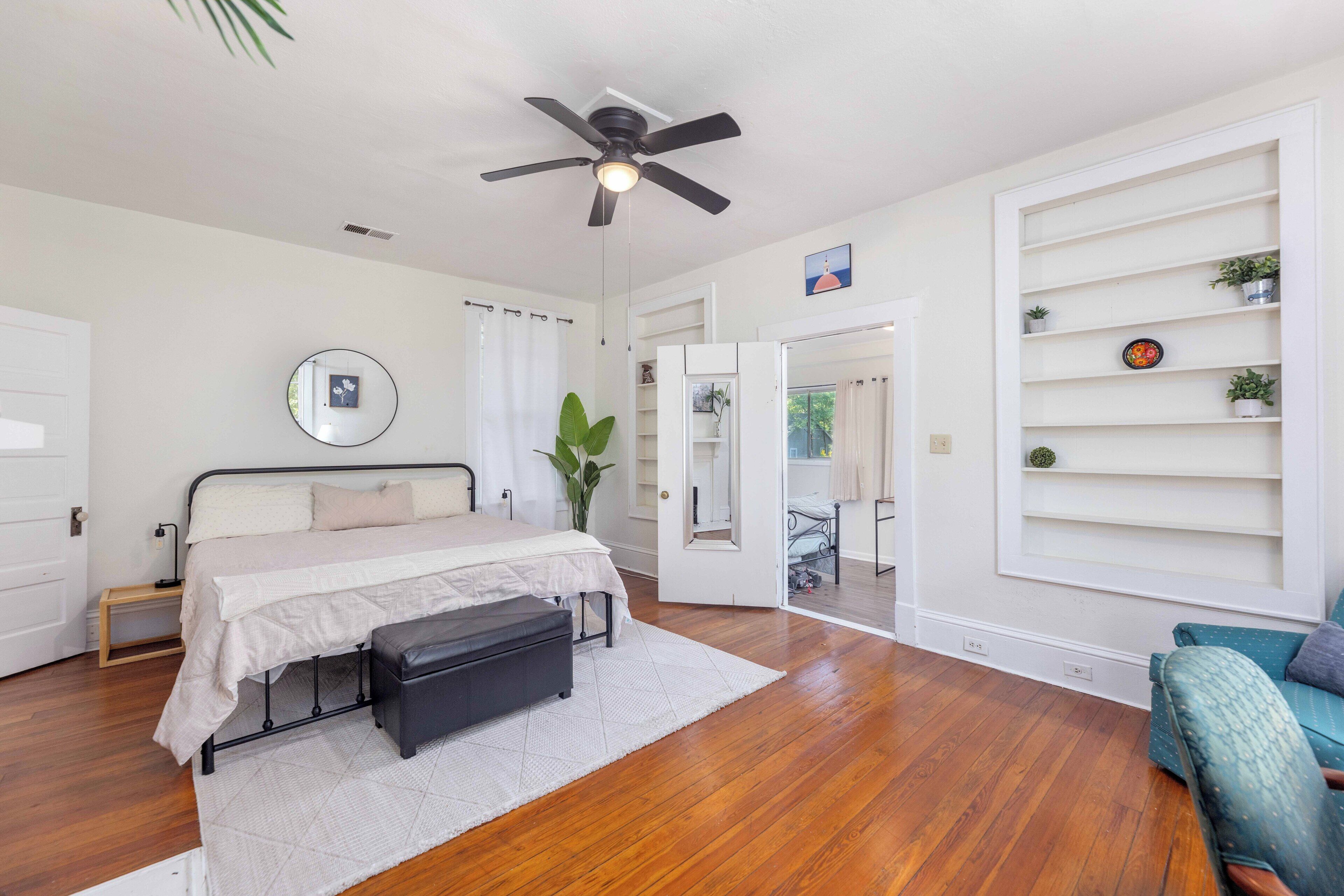 2 habitaciones, wifi gratis y ropa de cama 