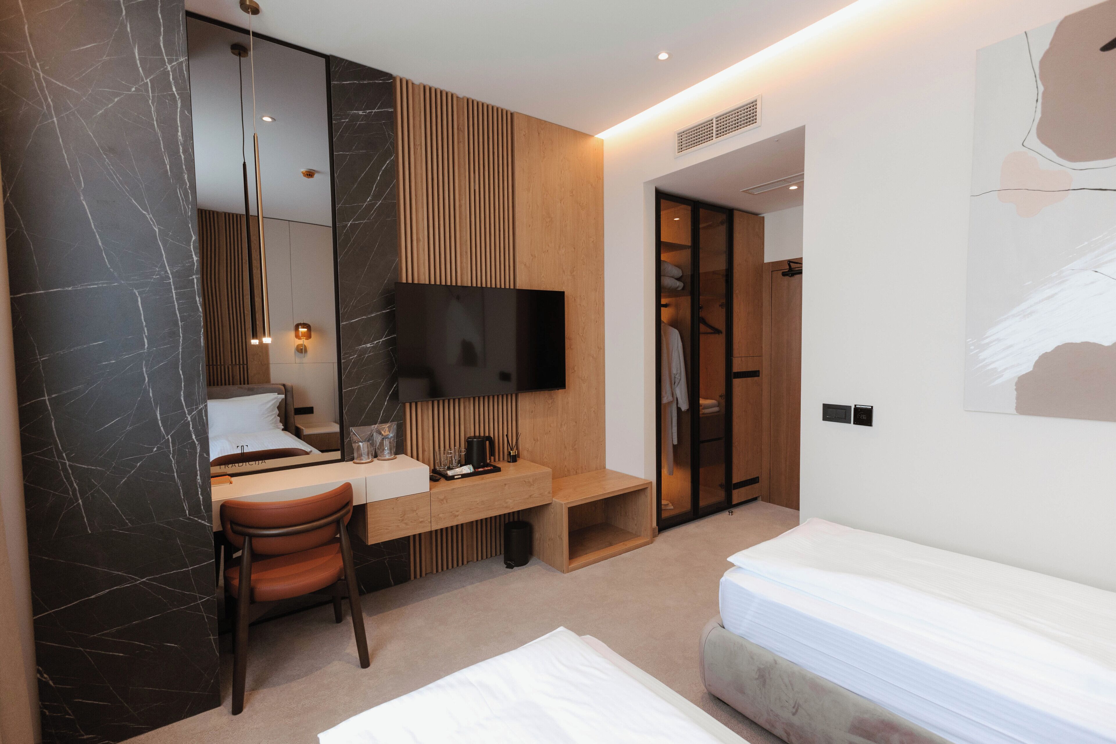 Comfort Twin Room | In-room safe, desk, blackout curtains, soundproofing