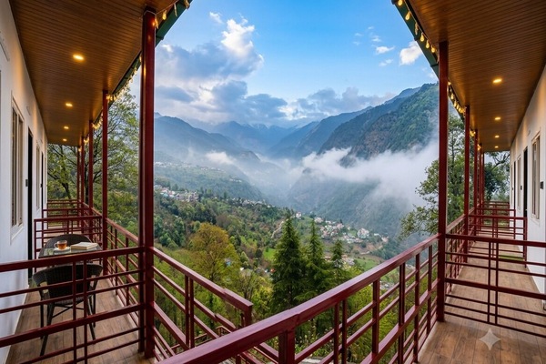 Premium Double Room, Balcony, Mountain View | Balcony
