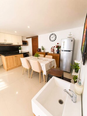 Fridge - Chela Villa | 3BR Retreat in Kuta Utara Bali (Dalung)