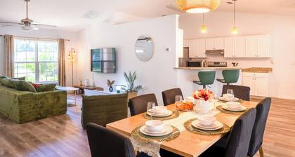 Villa Summerfield - 3BR/2BT - Swim Spa/Hot Tub - 2mn from The Villages