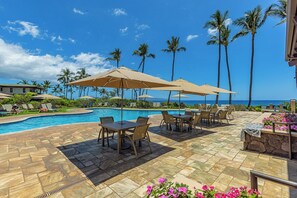 Pool - Beachfront condo w/ ocean views and 4 resort pools (Wailea-Makena)