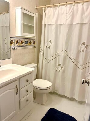 Bathroom - Condo - Oceanfront - Pool & Steps to the Beach! (Ocean Isle Beach)