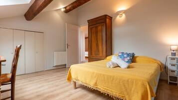 4 slaapkamers, beddengoed