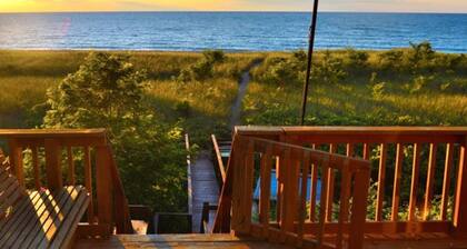 Lakefront Home w/Private Beach, High-Speed WiFi, Outdoor Dining Area, & Firepit