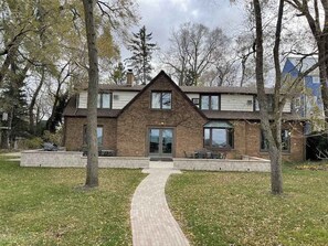 Exterior - Lakefront Home w/Private Beach, High-Speed WiFi, Outdoor Dining Area, & Firepit (New Buffalo)