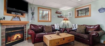 Dog-friendly ski-in/out condo near lifts with ski views, pool, tennis, hot tub