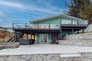 Exterior - Lake Michigan Retreat w/ stunning views, hot tub, & large patio! (Michiana)