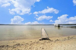 Accommodatie ligt op het strand