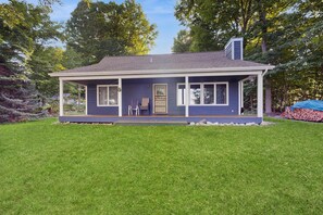 Exterior - Dog-friendly secluded home near Suttons Bay with water views, firepit, fireplace (Suttons Bay)