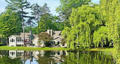 Spacious remodeled home near the lake with a washer/dryer, central AC