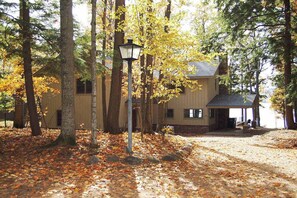 Exterior - Newly remodeled waterfront home on Little Glen Lake with deck, gas grill, AC (Empire)