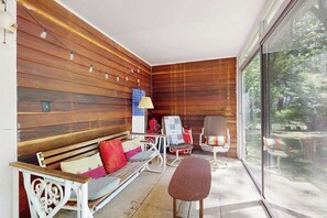 Interior - Rustic beach cottage with partial lake views, grill, & WiFi - great location (Michiana)