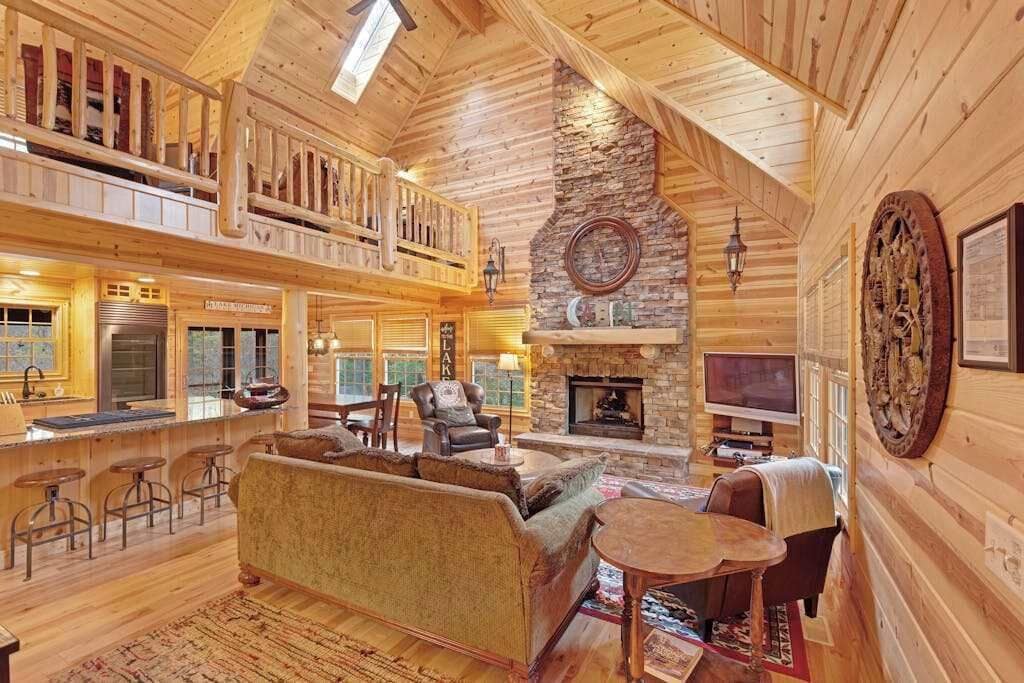TV, fireplace, DVD player