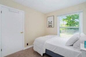 2 chambres, Wi-Fi, literie fournie