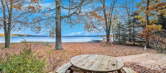 Newly remodeled lake house with amazing views, dock, firepit & vibrant interior