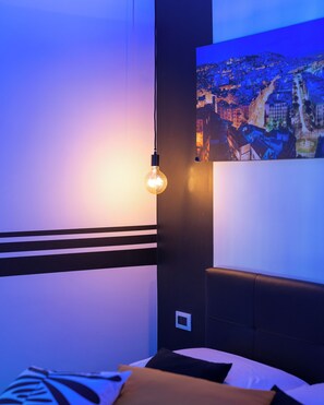 Luxury-Zimmer, 1 Doppelbett, Balkon, Stadtblick