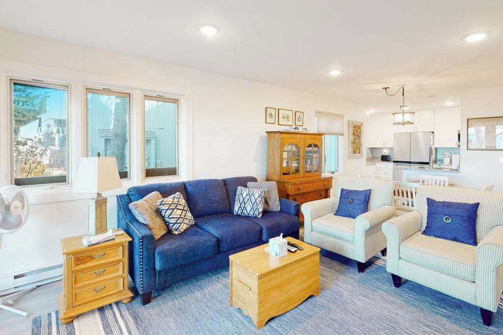TV, fireplace, DVD player