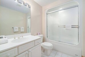 Shower, towels