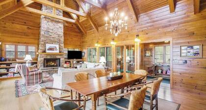 Lakefront home with Platte Lake views - private dock, kayaks & paddleboards