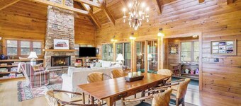 Lakefront home with Platte Lake views - private dock, kayaks & paddleboards