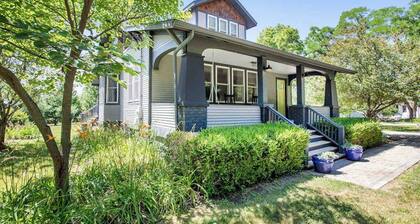 Family Home with Porch & Deck, Private Hot Tub, Firepit, & Fast WiFi - 1 Dog OK