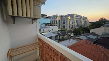Classic Double Room, Balcony, City View | Property grounds