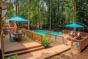 Pool - Spacious Dog Friendly Home w/ heated pool, fenced yard, gas grill, & fire pit (Sawyer)
