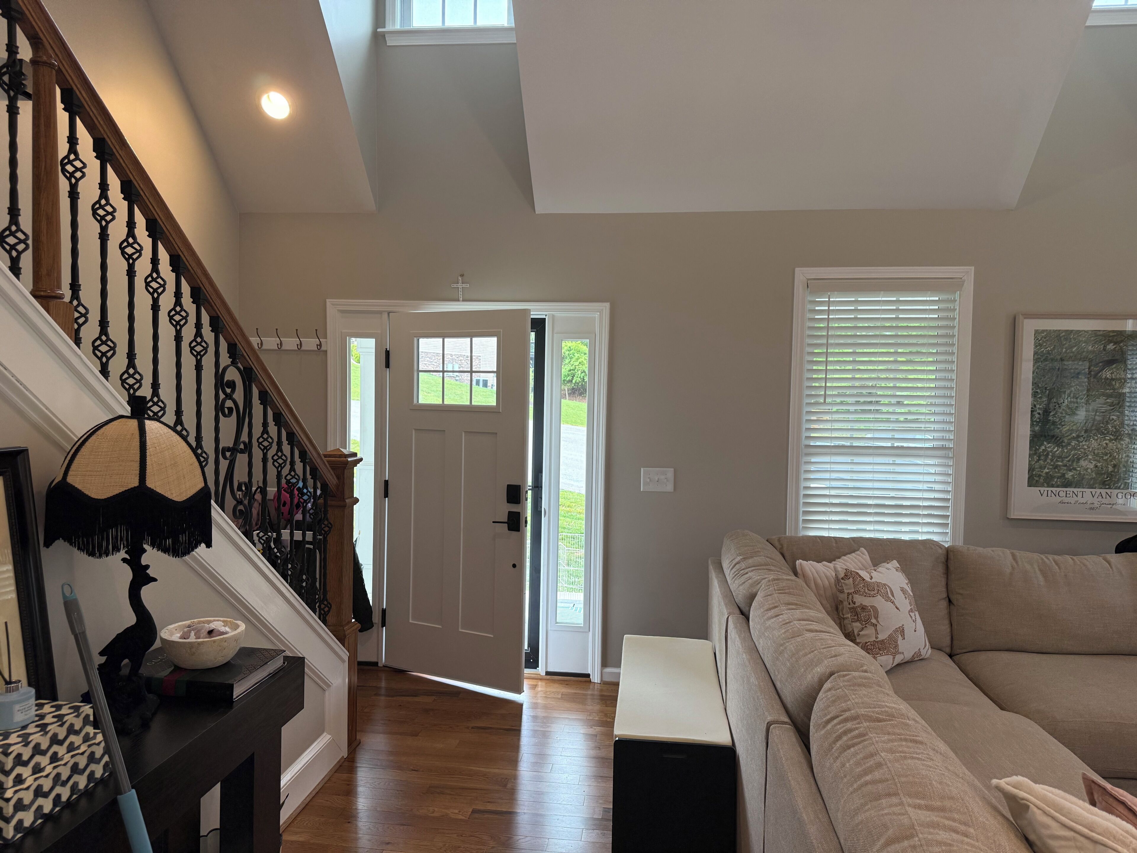 Smart TV, fireplace, printers