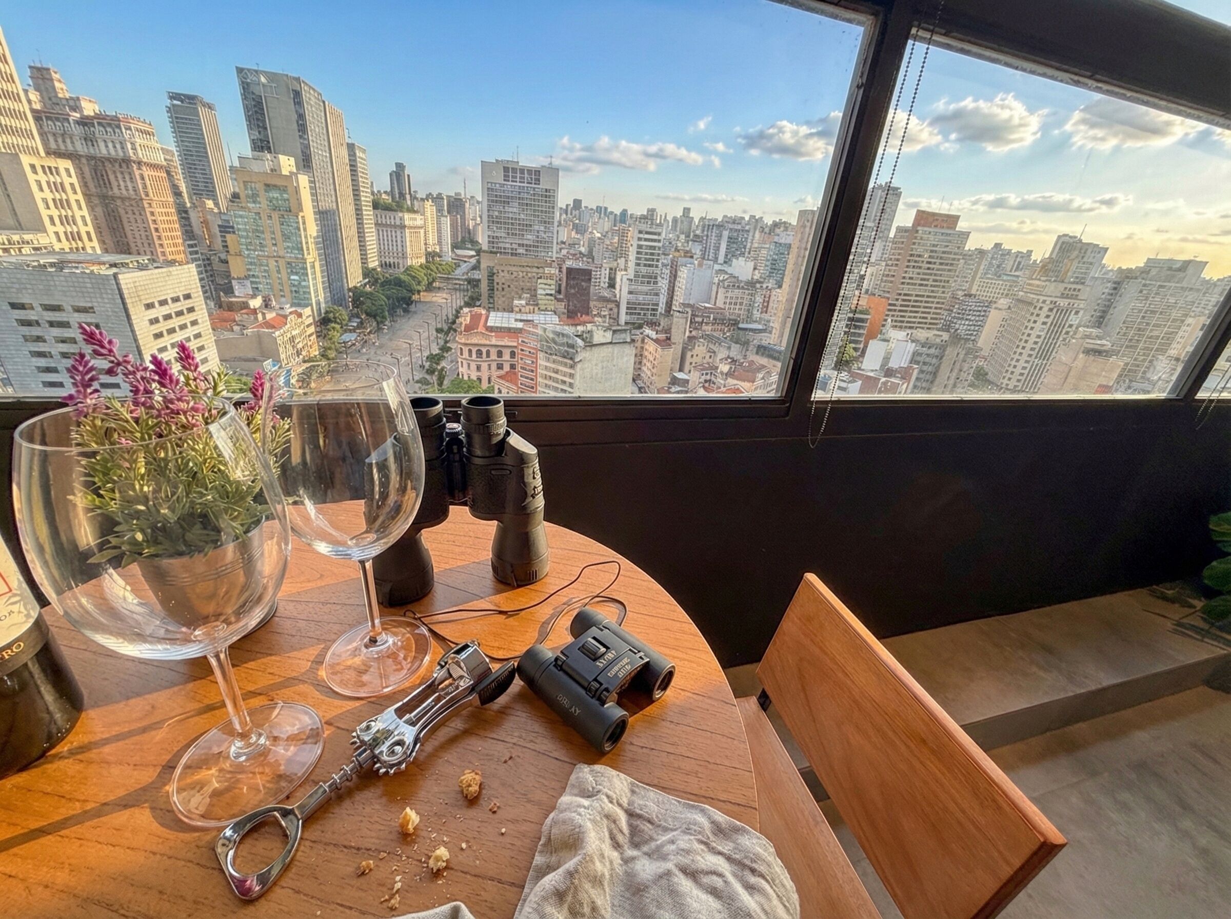 Departamento urbano, vista a la ciudad | Vista a la ciudad