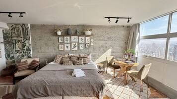 Apartamento, vista para a cidade
