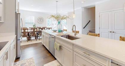 Nautical townhome with pool, open layout, & deck - near Ocean City Boardwalk