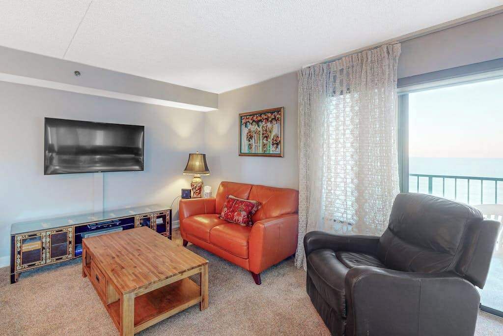 TV, DVD player, table football, offices